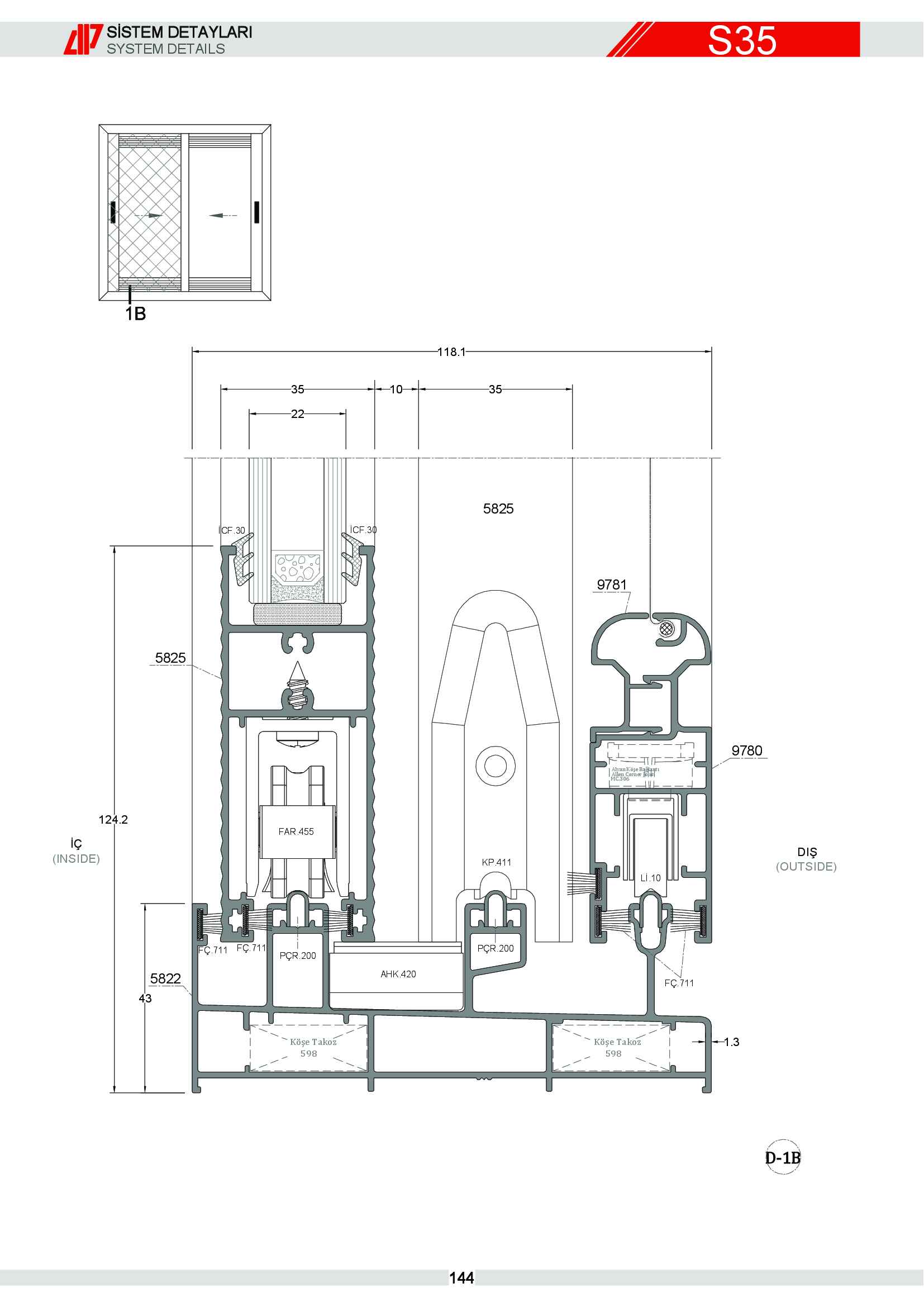 Sürme Yalıtımsız Alüminyum 18